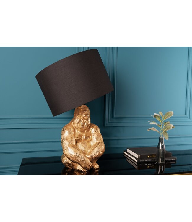 Invicta Interior Lamp GORILLA 60cm goud zonder lampenkap - 43193