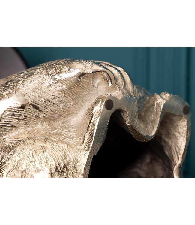 Invicta Interior Tafellamp GORILLA 60 cm zilver zonder lampenkap - 41688