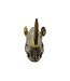 Invicta Interior Wanddecoratie RHINO 60cm handgemaakt goud - 48020