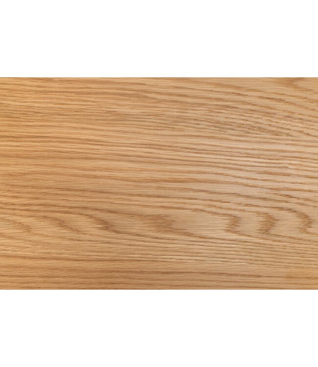 Invicta Interior Nachtkastje ATELIER 55 cm, natuurlijke eikenhoutlook met zwarte poten - 47458