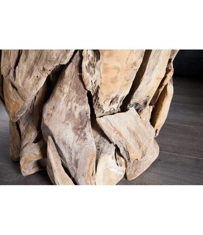 Invicta Interior Salontafel NATURE LOUNGE 50cm voet drijfhout zonder glazen plaat - 23208-1