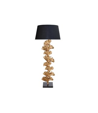 Invicta Interior Staande lamp GINKGO 95 cm goudkleurig zonder kap - 41696