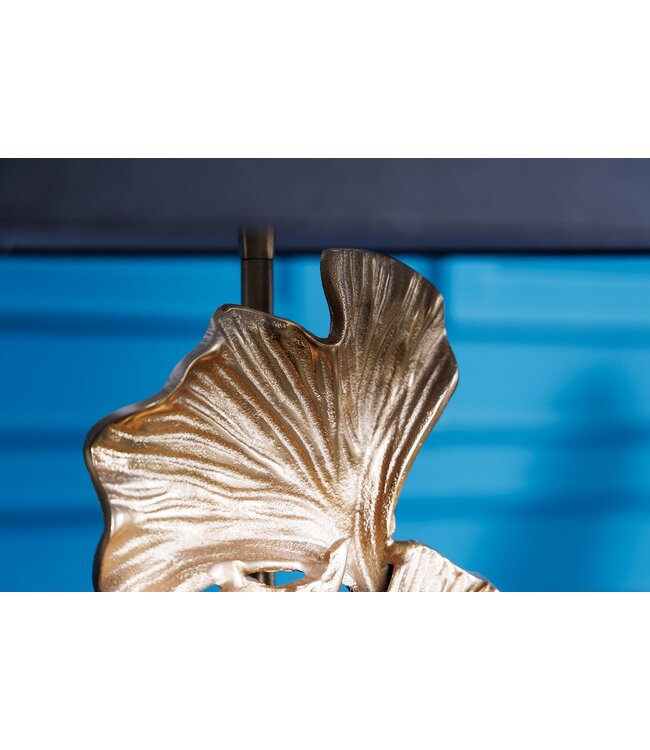 Invicta Interior Staande lamp GINKGO 95 cm goudkleurig zonder kap - 41696