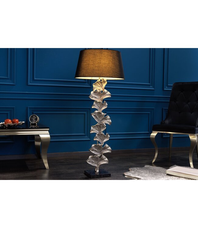 Invicta Interior Staande lamp GINKGO 95 cm zilver zonder kap - 41695