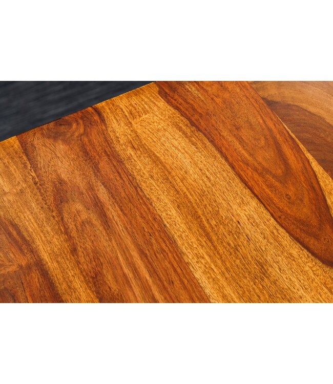 Invicta Interior Bureau MAMMUT 140 cm tafelblad van sheeshamhout zonder poten - 45307