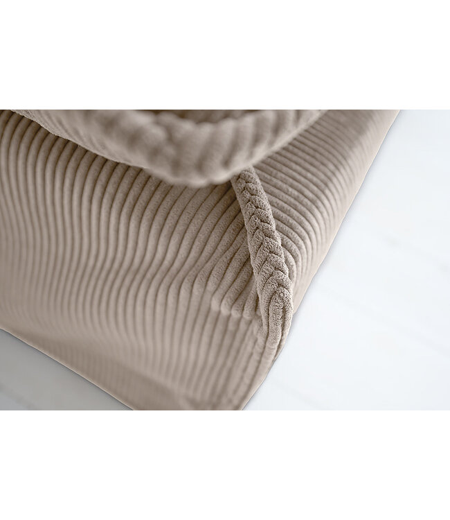 Invicta Interior Kruk HEAVEN 100 cm, afneembare hoes, snoer, grijsbeige - 46111