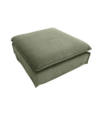 Invicta Interior Kruk HEAVEN 100 cm met afneembare hoes en groen koord - 46110