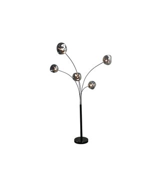 Invicta Interior Vloerlamp LIQUID DIAMOND rookkleur 200 cm - 48502