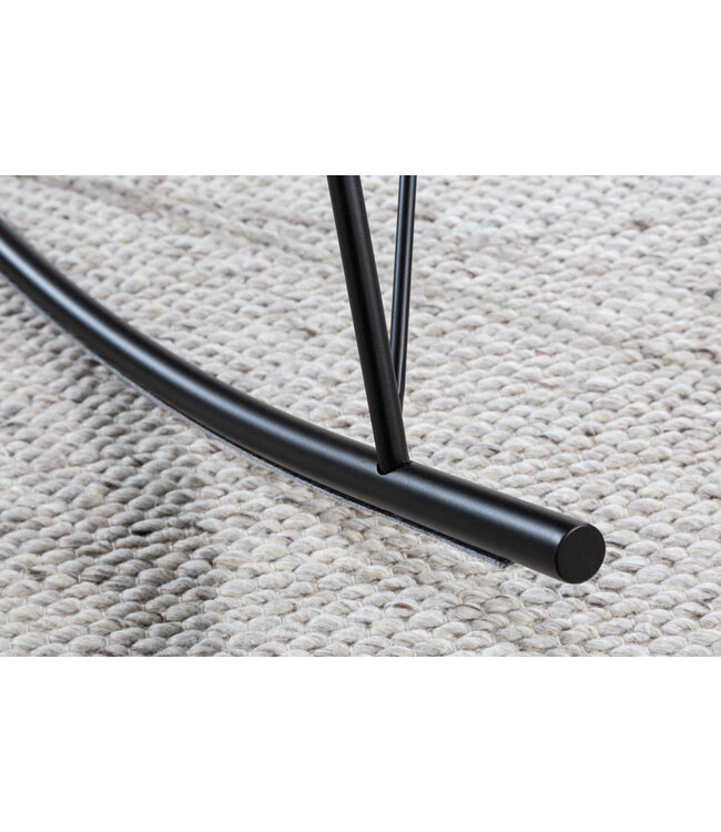 Invicta Interior Schommelstoel SCANDINAVIA SWING fluweel champagne - 43142