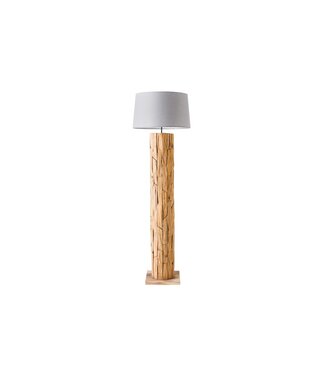 Invicta Interior Vloerlamp ROOTS II driftwood zonder lampenkap - 42329