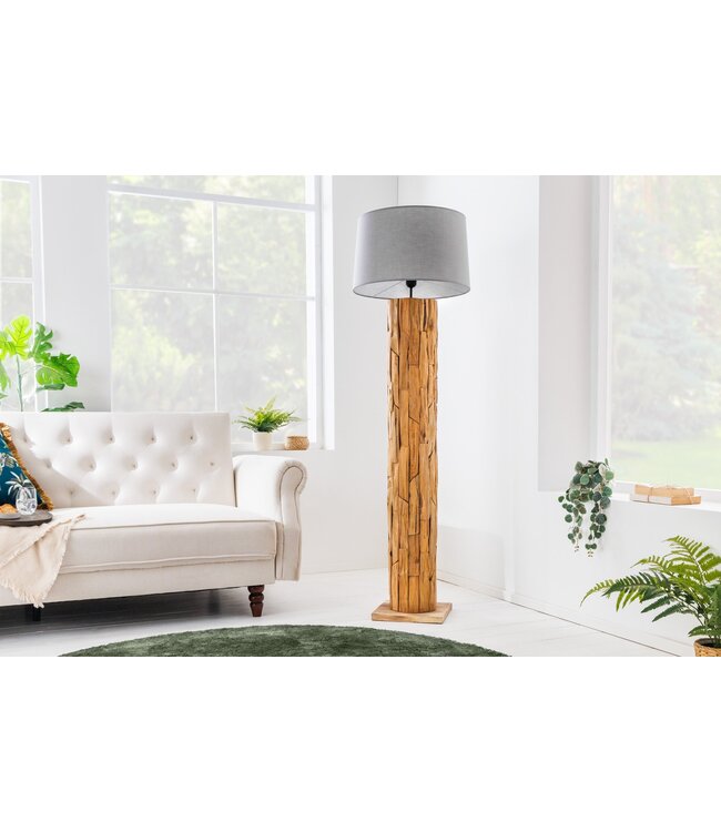 Invicta Interior Vloerlamp ROOTS II driftwood zonder lampenkap - 42329