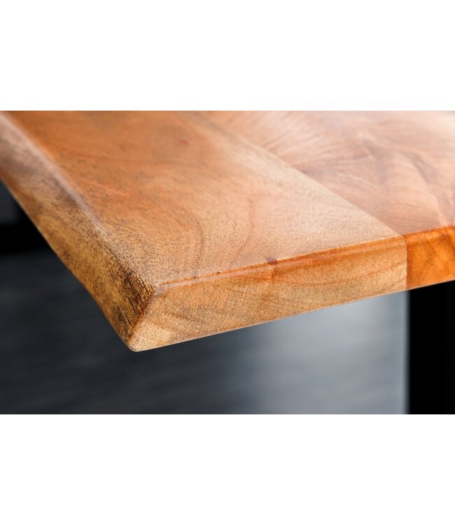 Invicta Interior Bureau MAMMUT 180 cm tafelblad van acaciahout zonder poten - 44822