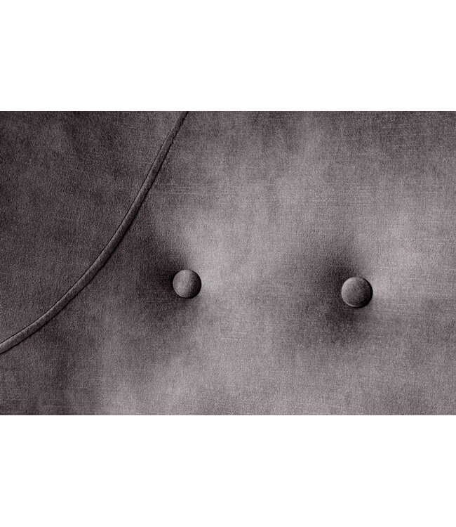 Invicta Interior Fauteuil AMSTERDAM met fluweelgrijze accenten, grijs - 43567