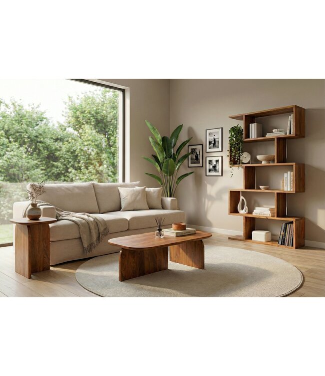 Invicta Interior Salontafelset GATSBY van 2 stuks, gemaakt van natuurlijk acaciahout. - 47607