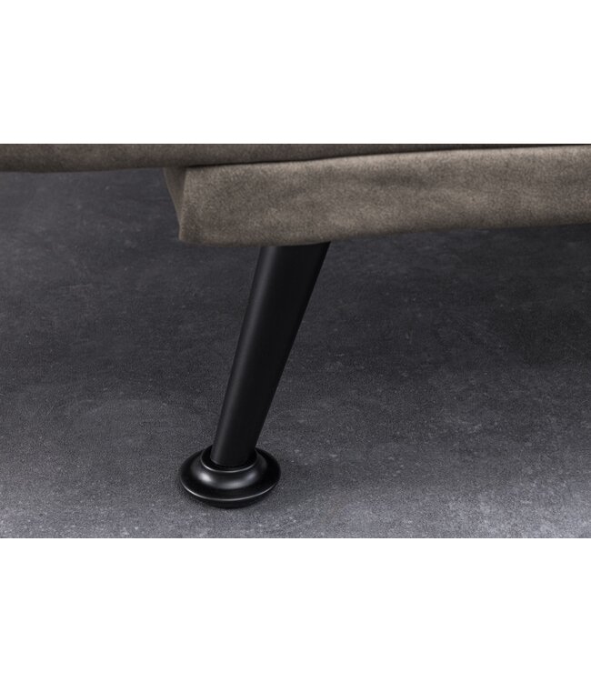 Invicta Interior Slaapbank JAZZ 195 cm 3-zits microvezel taupe - 47526