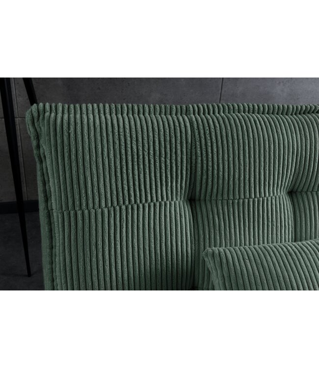 Invicta Interior Slaapbank JAZZ 195 cm 3-zits, koordgroen - 47523