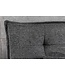 Invicta Interior Slaapbank JAZZ 195 cm 3-zits met structuurstof in grijs - 47529