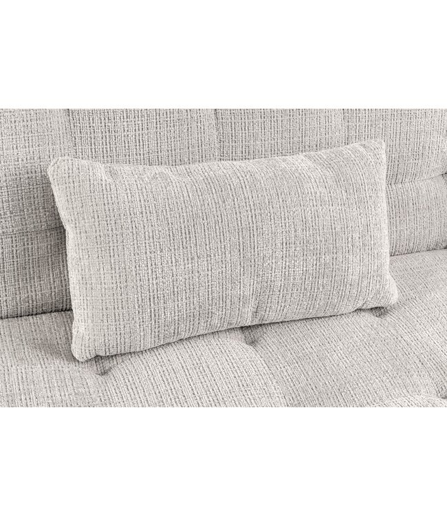 Invicta Interior Slaapbank JAZZ 195 cm, 3-zits, chenille stof, champagnebeige - 47527