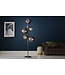 Invicta Interior Vloerlamp LIQUID DIAMOND 170 cm 7 glazen kappen grijs gerookte look - 46024