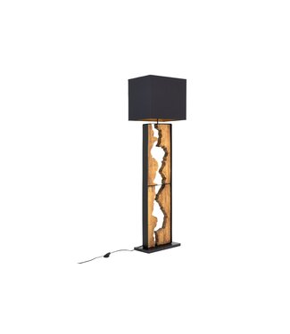 Invicta Interior Vloerlamp DESIGNED BY NATURE 165cm raintree hout naturel zwart - 46936