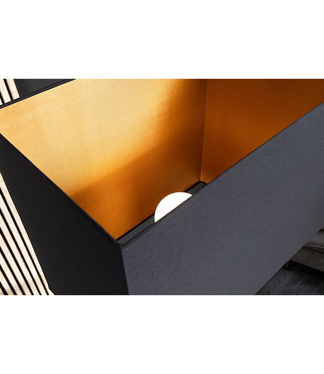 Invicta Interior Vloerlamp DESIGNED BY NATURE 165cm raintree hout naturel zwart - 46936