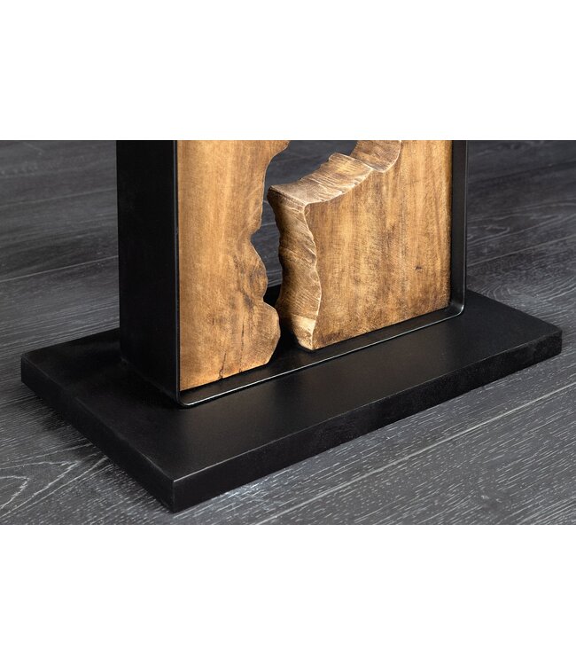 Invicta Interior Vloerlamp DESIGNED BY NATURE 165cm raintree hout naturel zwart - 46936