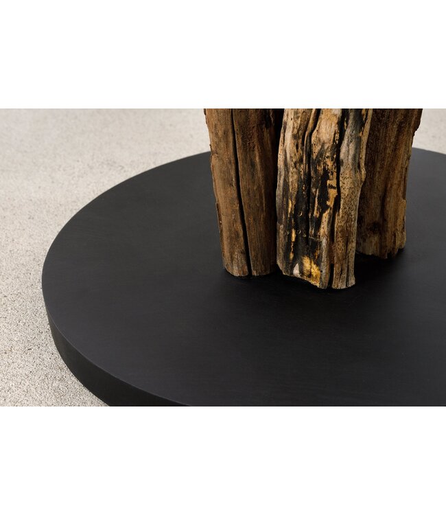 Invicta Interior Staande lamp WILD NATURE 150 cm teakhout zonder lampenkap - 42004-1