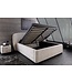 Invicta Interior Bed ART DECO 180x200cm bouclé greige met opbergruimte - 45332