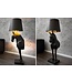 Invicta Interior Vloerlamp BLACK BEAUTY 130cm zwart paard - 6530082
