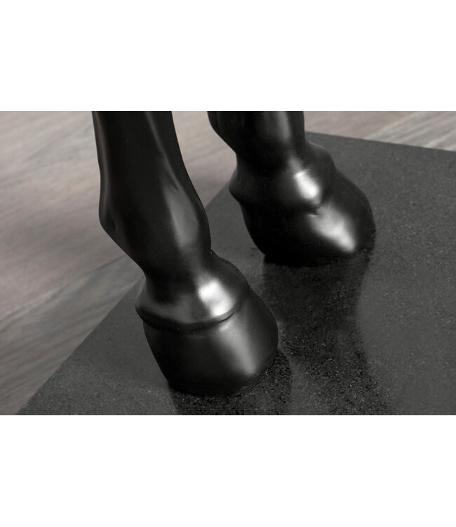 Invicta Interior Vloerlamp BLACK BEAUTY 130cm zwart paard - 6530082