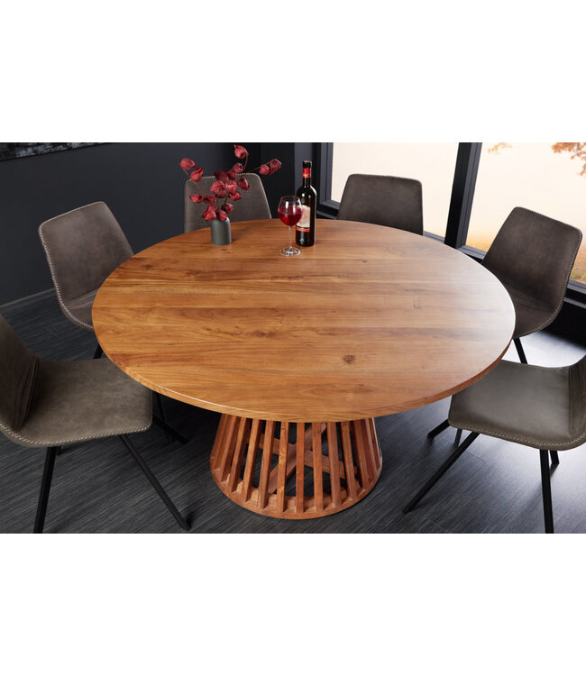 Invicta Interior Eettafel MAISON JADE Ø 140cm rond acaciahout - 44820