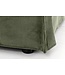 Invicta Interior Sofa HEAVEN 200cm 3-zitsbank met pocketvering, afneembare hoes met koord, groen - 46107