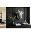 Invicta Interior Extravagante wanddecoratie van een stierenkop TORERO 65cm zilveren decoratieve schedel - 17372