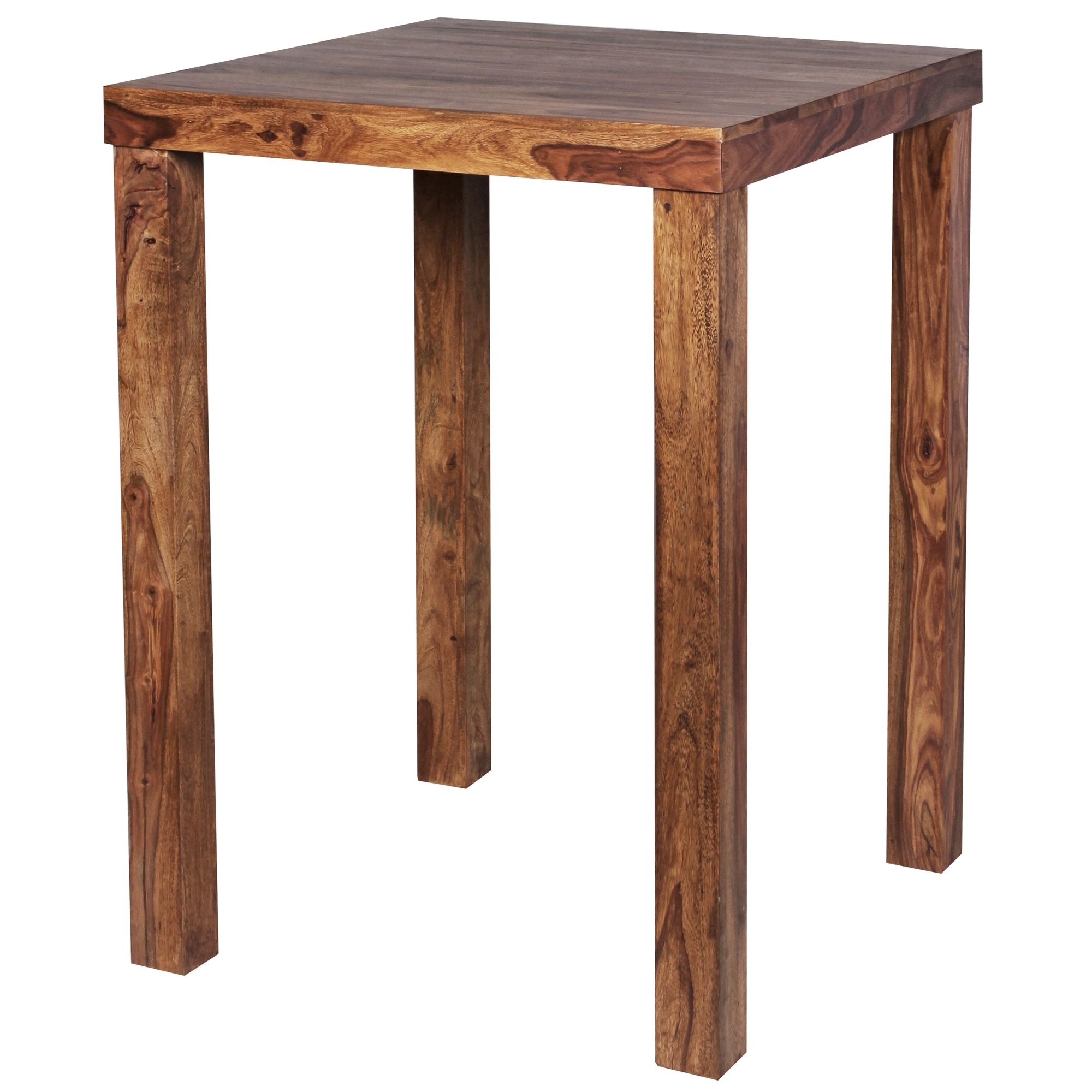 Bartafel MUMBAI bruin sheeshamhout 80 cm