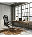 Amstyle bureaustoel MONTEREY lederen zwarte bureaustoel 120KG Executive stoel hoge rug met hoofdsteun X-XL