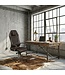 Amstyle bureaustoel MONTEREY lederen bruine bureaustoel 120KG Executive stoel hoge rug met hoofdsteun X-XL