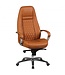 Amstyle bureaustoel AUSTIN echt leer caramel bureaustoel 120KG directiestoel hoge rugleuning met hoofdsteun X-XL