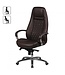 Amstyle bureaustoel AUSTIN echt leer bruine bureaustoel 120 KG directiestoel hoge rugleuning met hoofdsteun X-XL