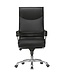 Amstyle bureaustoel BIGBOSS hoes imitatie lederen bureaustoel zwart X-XL 120 kg bureaustoel in hoogte verstelbare stoel