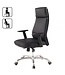 Amstyle bureaustoel PORTO Real Leather Black ergonomisch met hoofdsteun | Ontwerp van de bureaustoel bureaustoel ergonomisch met tilt-functie | Draaibare stoel met armleuningen X-XL 120 kg