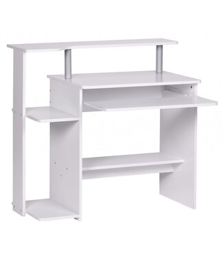 Wohnling Bureau DENNIS wit 94 cm breed - WL1.153