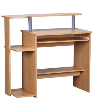 Wohnling Bureau DENNIS beuken 94 cm diep - WL1.163