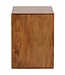 Wohnling staande rekken massief hout Sheesham 44cm high cube plank Ontwerp houten plank natuurlijk product tafel landelijke stijl