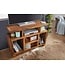 Wohnling WOONEND  dressoir MUMBAI Sheesham massief hout 115 x 76 x 40 cm landelijke stijl Tv-ladekast met opbergvakken | TV-meubel Buffetkast echt hout met 4 poten