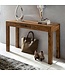 Wohnling console tafel MUMBAI massief houten sheesham console met 1 lade bureau 120 x 40 cm landelijke stijl dressoir