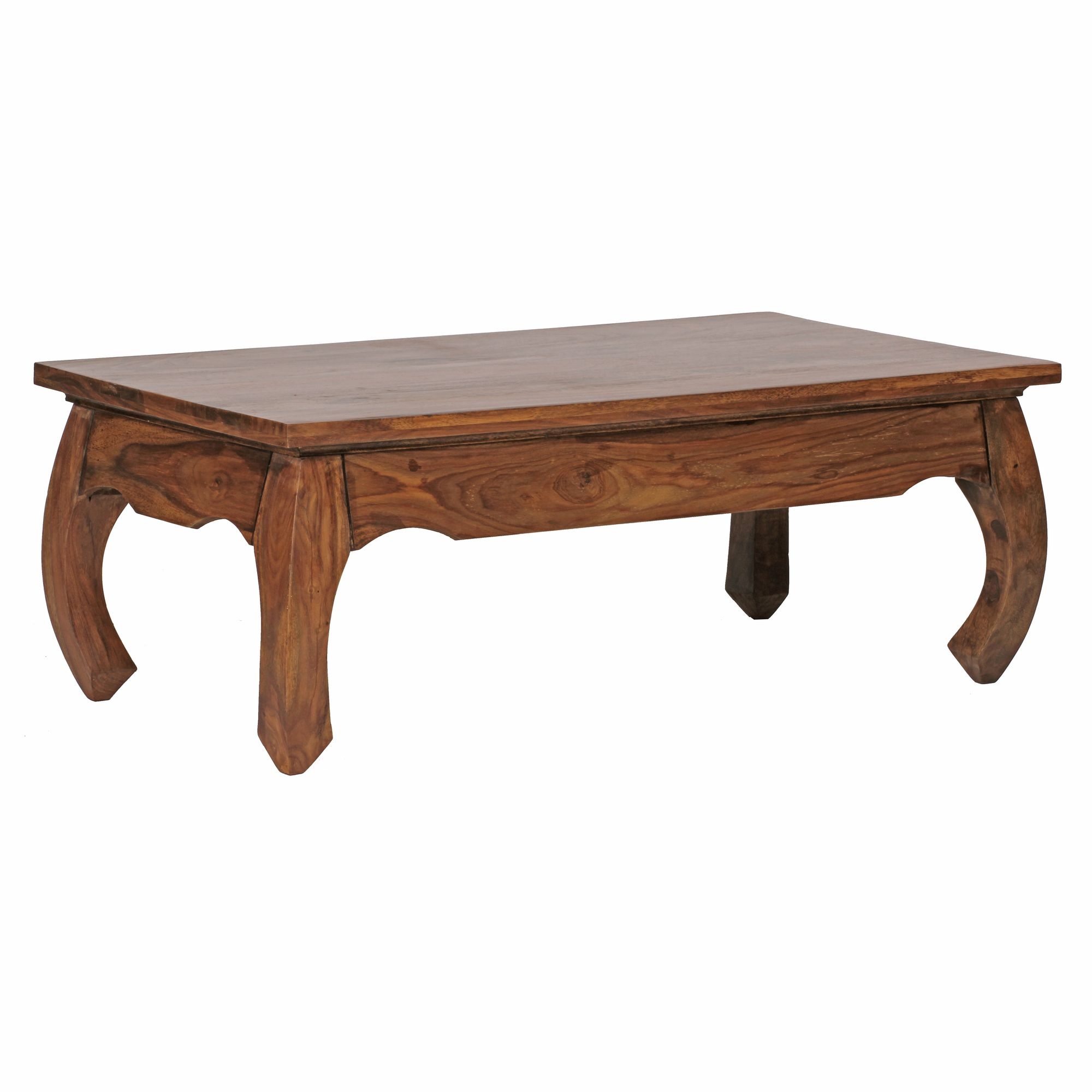 Salontafel sheeshamhout bruin 110 cm breed