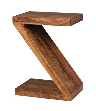 Wohnling Bijzettafel sheeshamhout bruin 59 cm hoog