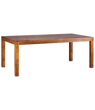 Wohnling Eettafel MUMBAI sheeshamhout 180x90 cm - WL1.322