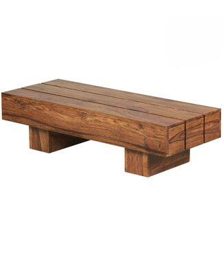 Wohnling Salontafel sheeshamhout bruin 120 cm breed