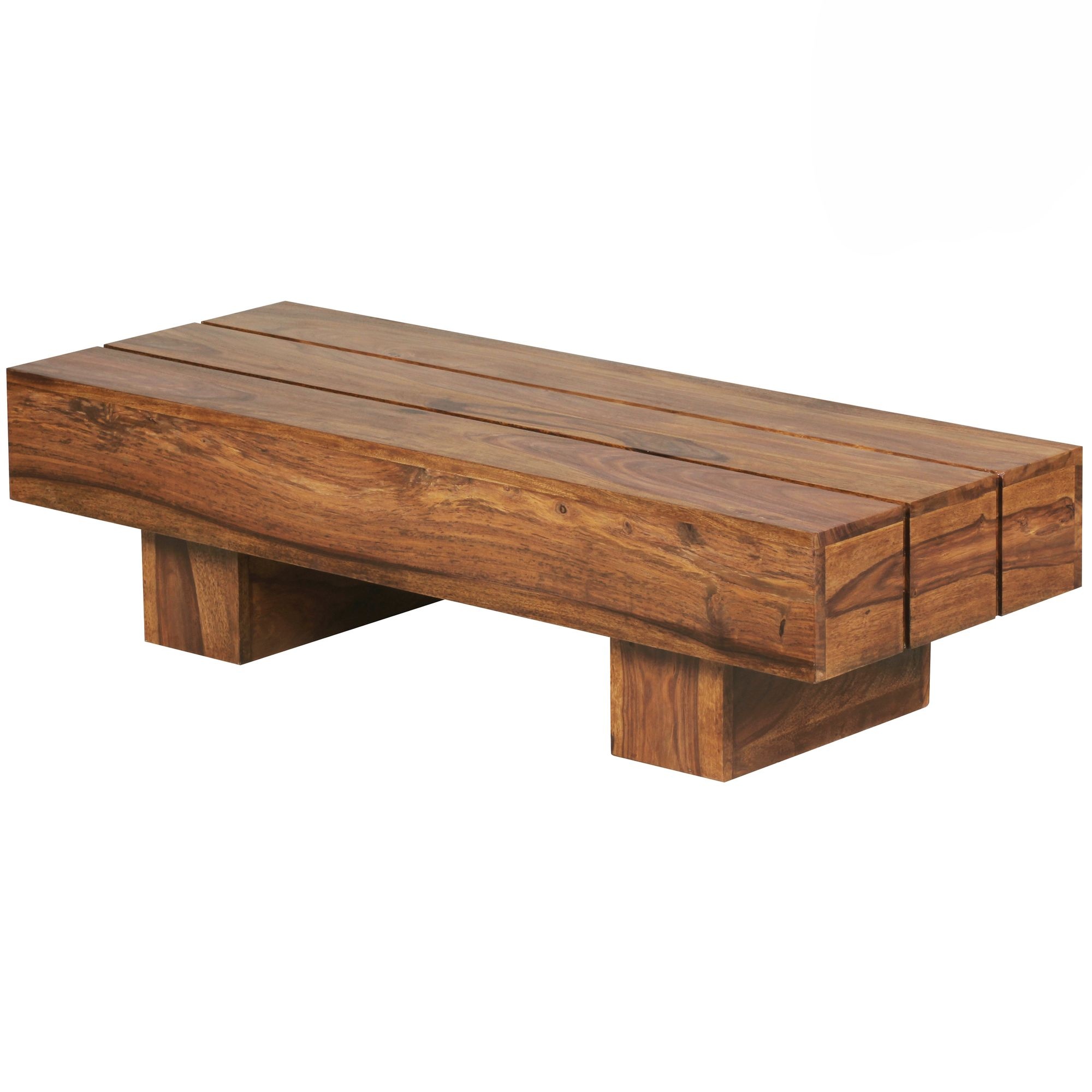 Salontafel sheeshamhout bruin 120 cm breed